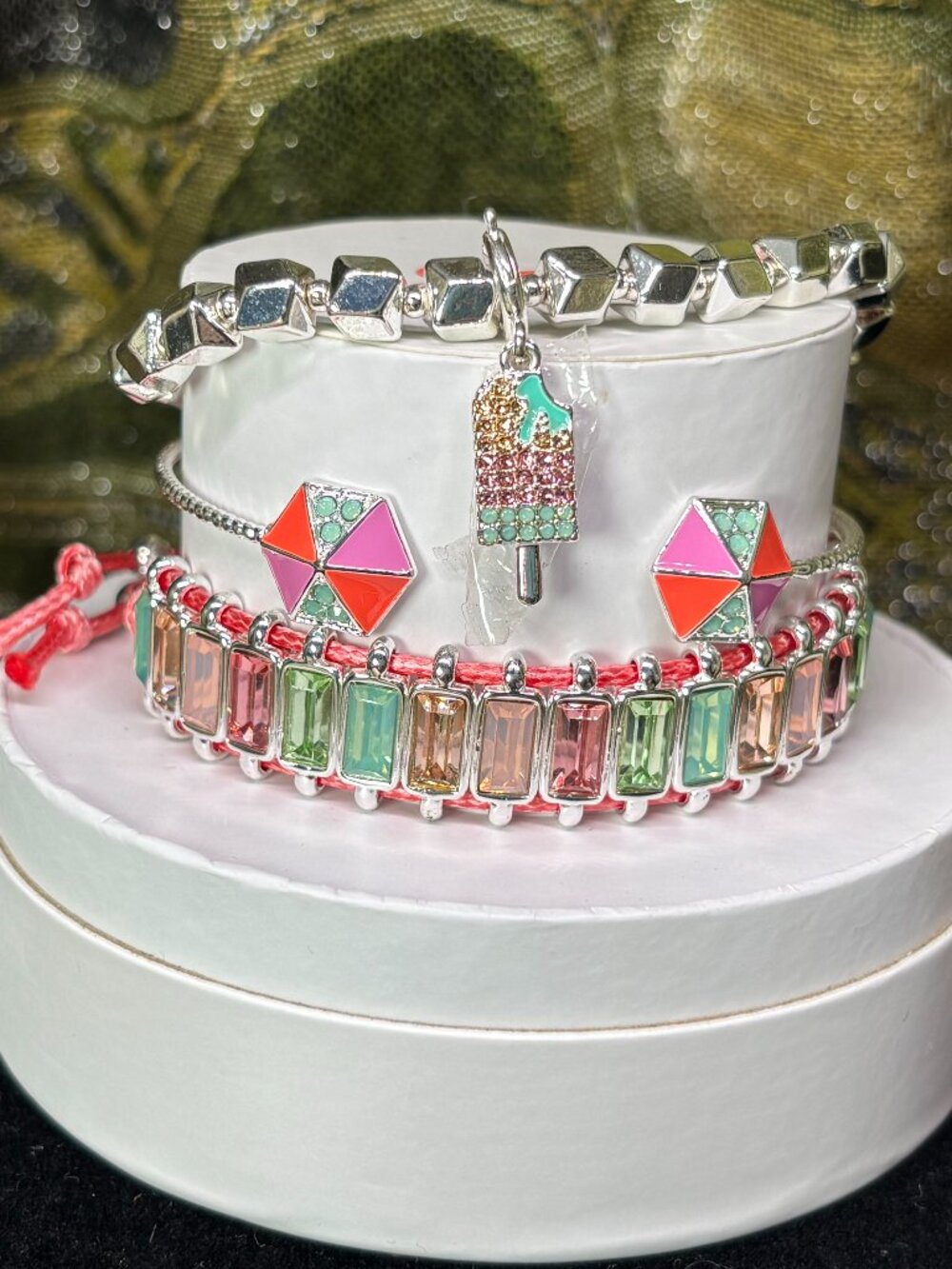 Bomb Party "Summer Days Ahead" Summer Stacks 3 Bracelet Set RBP6034